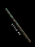 EDC Bamboo Shaped Brass Pen with Shipwreck Patina