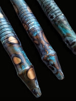 EDC Bolt Action Brass Pen With Shipwreck Patina -Large Inkpen Ballpen