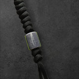 Paracord Lanyard with Micarta Bead -Large