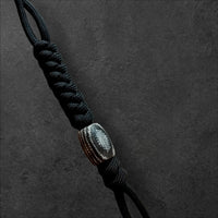 Paracord Lanyard with Micarta Bead -Large