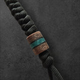 Paracord Lanyard with Micarta Bead -Large