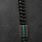 Paracord Lanyard with Micarta Bead -Large