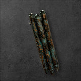 Brass & Titanium Toothpick With Shipwreck Patina